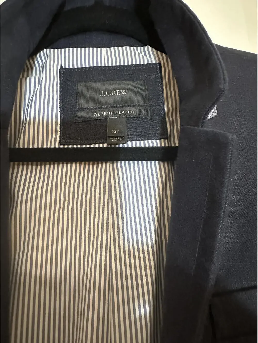 J.Crew Women's Navy Blue Blazer - Picture 3 of 6
